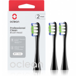 Oclean Professional Clean P1C5 B02 Varuharjapead Black 2 tk