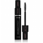 Oriflame The One Double Effect Pikendav, koolutav ja tihendav ripsmetu&scaron;&scaron; kaks-&uuml;hes pintsliga varjund Black 8 ml