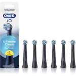 Oral-B iO Ultimate Clean Hambaharja varuharjapead Black 6 tk