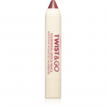 puroBIO Cosmetics Twist&Go Toitev huulepulk pulgakujuline varjund Dark Mauve 2.9 g