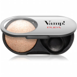 PUPA Milano Vamp! Radiant Baked Eyeshadow Kauap&uuml;siv s&auml;delev lauv&auml;rv varjund 202 Precious Gold - WET & DRY 1 g