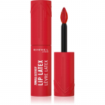 Rimmel Thrill Seeker Lip Latex Vedel huulepulk varjund 400 Rimmel Red 6 ml