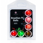 Secret play Brazilian Mix 6 Balls set Massaaži&otilde;li 24 g