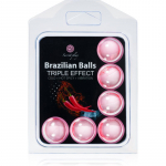 Secret play Brazilian 6 Balls Set Triple Effect Massaaži&otilde;li 24 g
