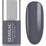 Semilac One Step 3in1 Glossy Geelk&uuml;&uuml;nelakk varjund 185 Stone Grey 7 ml