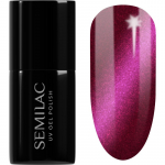 Semilac UV Hybrid Silk Effect Geelk&uuml;&uuml;nelakk UV / LED lambiga kasutamiseks varjund 468 Pink Cosy Essential 7 ml
