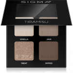 Sigma Beauty Quad Lauv&auml;rvipalett varjund Tiramisu 4 g