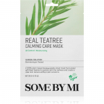 Some By Mi Clinical Solution Teatree Calming Care Mask Rahustav n&auml;o lehtmask probleemsele nahale, akne vastu 20 g