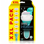 Wilkinson Sword Intuition 2in1 Soap & Shave Sensitive Raseerija + varuotsik 6 tk