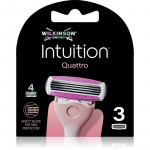 Wilkinson Sword Intuition Quattro Varuharjapead 3 tk