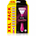 Wilkinson Sword Quattro for Women Aloe & Vit. E Pardel + varuterad 5 tk