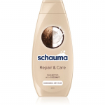 Schwarzkopf Schauma Repair & Care &Scaron;ampoon kuivadele ja kahjustatud juustele kookosega 400 ml