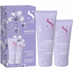 Alfaparf Milano Semi di Lino Smooth Minisize Kit Reisikomplekt ohjeldamatutele ja k&auml;haratele juustele