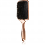BrushArt Hair Boar bristle paddle hairbrush Juuksehari metssea harjastega Bronze 1 tk