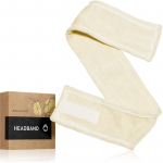 BrushArt Home Salon Headband spaa peapael Cream