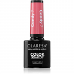 Claresa SoakOff UV/LED Color Candy Geelk&uuml;&uuml;nelakk varjund 7 5 g