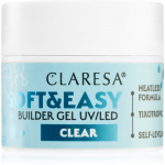 Claresa Soft&Easy Builder Gel Geeli aluskiht k&uuml;&uuml;ntele varjund Clear 12 g