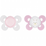 Chicco Physio Comfort 2-6 m lutt Girl-Dots/Rabbit 2 tk