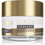 Delia Cosmetics Gold & Collagen Therapy &Ouml;&ouml;kreem suurendab naha elastsust 50 ml