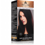 Kallos Glow Lasting Cream Colour P&uuml;sijuuksev&auml;rv varjund Chocolate Brown 60 ml