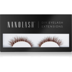 Nanolash DIY Eyelash Extensions kodune ripsmepikenduskomplekt Fantasy BROWN 36 tk
