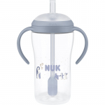 NUK Perfect Match Penguin pudel k&otilde;rrega 8m+ 260 ml