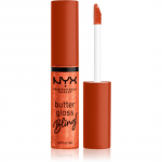 NYX Professional Makeup Butter Gloss Bling Huulel&auml;ige s&auml;delev varjund 06 Shimmer Down 8 ml