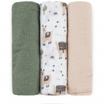 Petite&Mars Moussy riidest m&auml;hkmed Llama Vibes 68 x 68 cm 3 tk