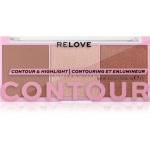 Revolution Relove Colour Play Contour Trio Palette Kontuuripalett varjund Baked Sugar 6 g