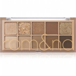 rom&nd Better Than Palette Lauv&auml;rvipalett t&auml;iusliku ilme jaoks varjund 02 Mahogany Garden 7.5 g