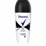 Rexona Invisible Black and White Rulldeodorant valgete ja kollaste plekkide hoolduseks 50 ml