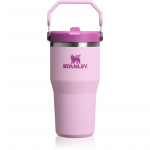 Stanley IceFlow&trade; Flip Straw Tumbler roostevabast terasest veepudel Cherry Blossom 600 ml