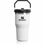 Stanley IceFlow&trade; Flip Straw 2.0 Tumbler roostevabast terasest termospudel Chalk 590 ml