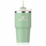 Stanley Quencher H2.O FlowState&trade; Tumbler k&otilde;rrega roostevabast terasest joogitops v&auml;ike Pistachio 1 tk