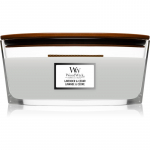 Woodwick Lavender & Cedar l&otilde;hnak&uuml;&uuml;nal puidust taht (hearthwick) 453.6 g