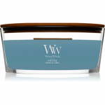 Woodwick Terra Haze l&otilde;hnak&uuml;&uuml;nal puidust taht (hearthwick) 453 g