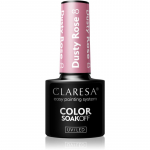 Claresa SoakOff UV/LED Color Dusty Rose Geelk&uuml;&uuml;nelakk varjund 8 5 g