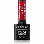 Claresa SoakOff UV/LED Color Love Story Geelk&uuml;&uuml;nelakk varjund 8 5 g