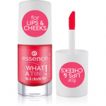 essence WHAT A TINT! Vedel p&otilde;sepuna ja huulel&auml;ige varjund 02 Coral Sunset 4.9 ml