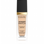 Eveline Cosmetics Wonder Match Kauap&uuml;siv vedel jumestuskreem h&uuml;aluroonhappega varjund 11 Almond 30 ml