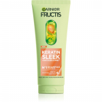 Garnier Fructis Keratin Sleek &Scaron;ampoon keratiiniga s&auml;ravate ja pehmete juuste jaoks 200 ml