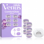 Gillette Venus ComfortGlide Breeze Asendusterad + kaitsekate 6 tk
