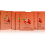 KORIKA SuperFruits Goji Berry - Set of 5 Anti-aging Face Sheet Masks n&auml;omask soodushinnaga noorendava toimega 5x25 g