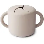 Mushie Baby Snack Cup Tass einestamiseks Ivory 1 tk