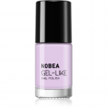 NOBEA Day-to-Day Gel-like Nail Polish Geeliefektiga k&uuml;&uuml;nelakk varjund Soft lilac #N05 6 ml