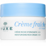 Nuxe Cr&egrave;me Fra&icirc;che de Beaut&eacute; Moisturizing Rich Cream Toitev ja niisutav kreem kuivale ja v&auml;ga kuivale tundlikule nahale 50 ml