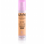 NYX Professional Makeup Bare With Me Concealer Serum Niisutav peitekreem kaks-&uuml;hes varjund 06 Tan 9,6 ml