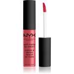 NYX Professional Makeup Soft Matte Lip Cream Matt vedel huulepulk varjund 08 San Paulo 8 ml