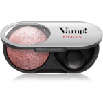 PUPA Milano Vamp! Radiant Baked Eyeshadow Kauap&uuml;siv s&auml;delev lauv&auml;rv varjund 105 Eden Rose - WET & DRY 1 g