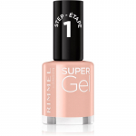 Rimmel Super Gel Geelk&uuml;&uuml;nelakk ilma UV / LED-lampide kasutamiseta varjund 008 Girl Group Blush 12 ml